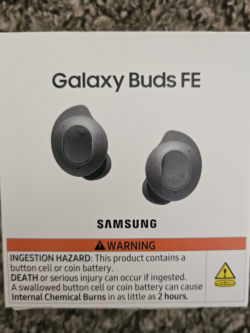 Samsung Galaxy Buds FE True Wireless Earbuds - Gray